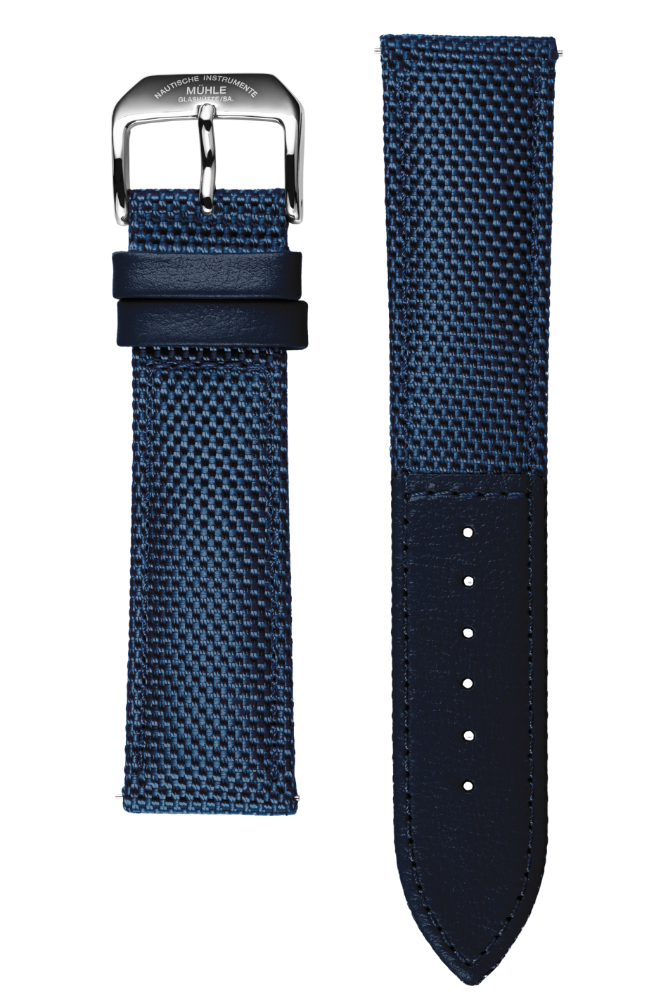 Detail image: Canvas strap in nautical blue for the 29er Big
