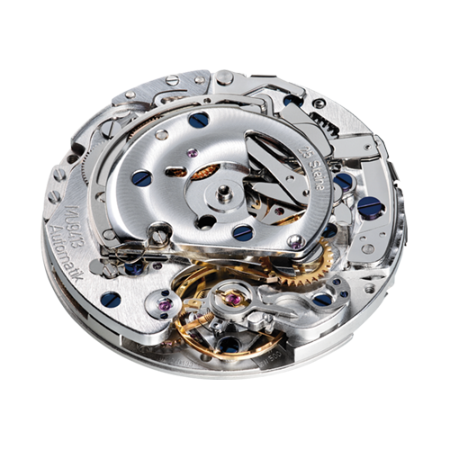 Makroaufnahme des Uhrwerks MU9413