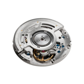 Makroaufnahme des Uhrwerks SW300-1, Version Mühle