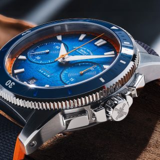 Makroaufnahme des Sportivo Active Chronograph mit Fokus auf die drehbare Lünette