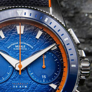 Nahaufnahme des Sportivo Active Chronograph mit Fokus auf Zifferblatt und Lünette.